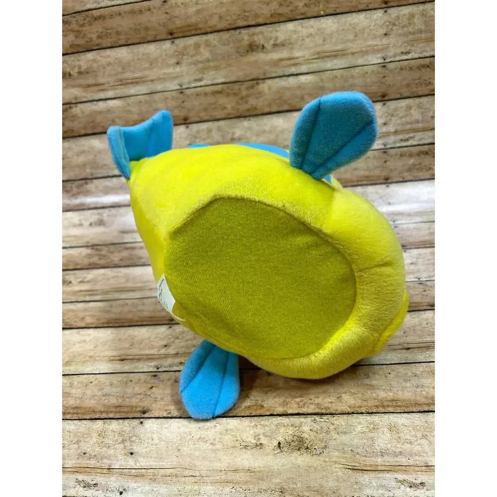 Disney The Little Mermaid Flounder Plush Halloween Trick or Treat Bucket Basket